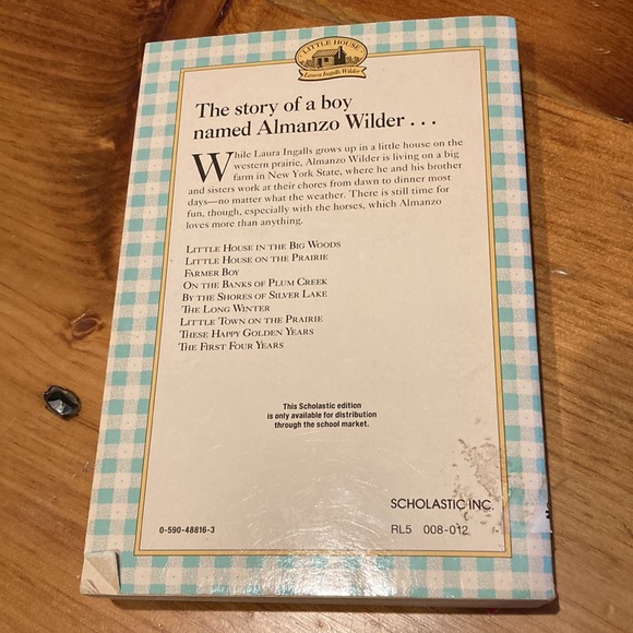 FARMER BOY By Laura Ingalls Wilder ill. Garth Williams PB Book (Out Of Print!) - Picture 4 of 6